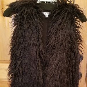 cabi Furry Vest